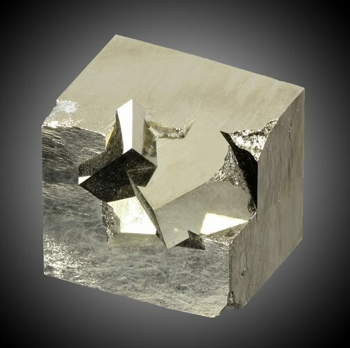 Pyrite Cube Cluster - Navajun, Spain #31022
